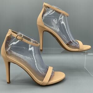 NEW Dream Pairs Women's Karrie High Stiletto Heels Beige Size 9.5